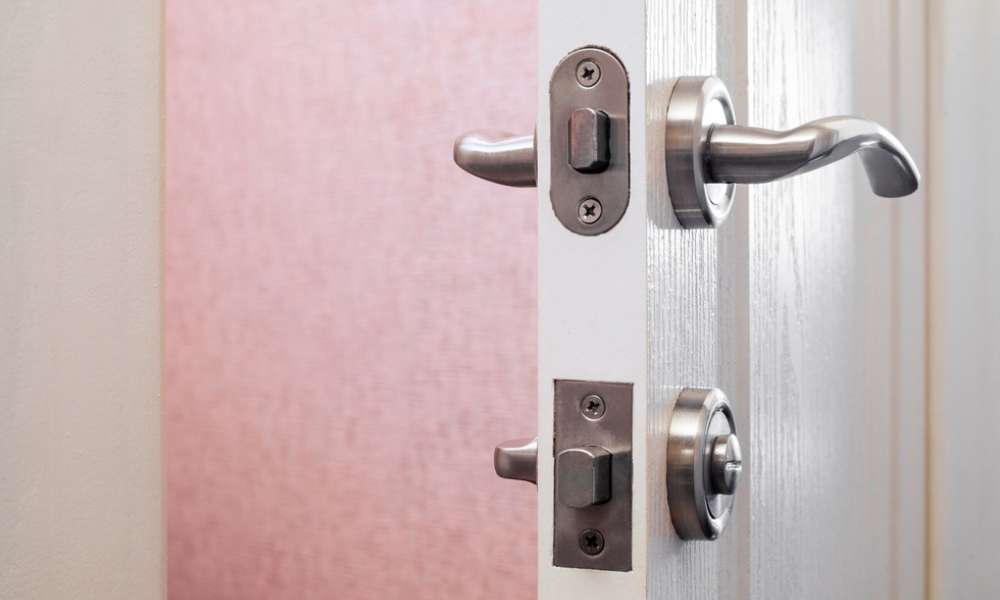 How to unlock bathroom door
